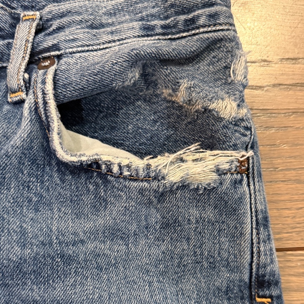 AGOLDE Riley High Rise Crop Jeans Size 26. - Picture 6 of 11